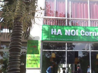 The signboard ALU at HANOI CORNER