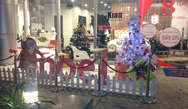 Christmas decoration at KIAN INTERIOR Center